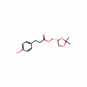(R)-(2,2-Dimethyl-1,3-dioxolan-4-yl)methyl 3-(4-hydroxyphenyl)propanoate