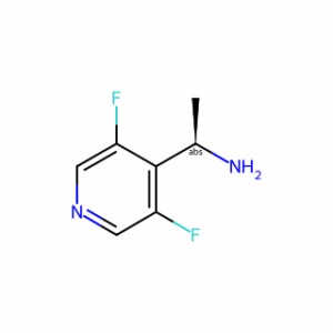 (1R)-1-(3,5-difluoropyridin-4-yl)ethan-1-amine