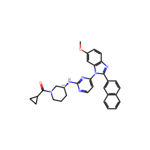 (R)-Cyclopropyl[3-[[4-[6-methoxy-2-(2-naphthyl)-1-benzimidazolyl]-2-pyrimidinyl]amino]-1-piperidyl]methanone