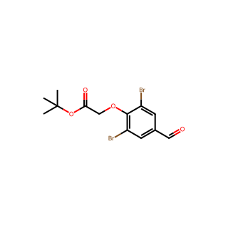 tert-Butyl 2-(2,6-Dibromo-4-formylphenoxy)acetate