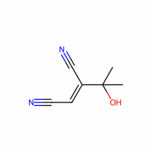 (2E)-2-(1-Hydroxy-1-methylethyl)-2-butenedinitrile