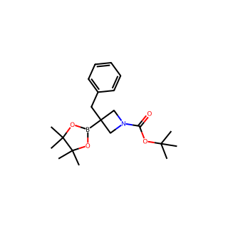 tert-Butyl 3-Benzyl-3-(4,4,5,5-tetramethyl-1,3,2-dioxaborolan-2-yl)azetidine-1-carboxylate
