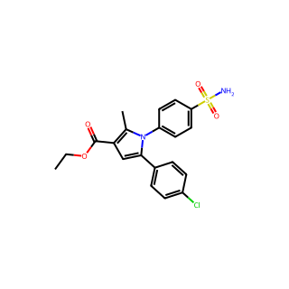 ethyl 5-(4-chlorophenyl)-2-methyl-1-(4-sulfamoylphenyl)-1H-pyrrole-3-carboxylate