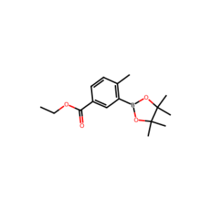 Ethyl 4-methyl-3-(4,4,5,5-tetramethyl-1,3,2-dioxaborolan-2-yl)benzoate