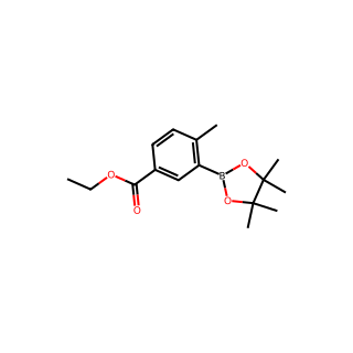 Ethyl 4-methyl-3-(4,4,5,5-tetramethyl-1,3,2-dioxaborolan-2-yl)benzoate