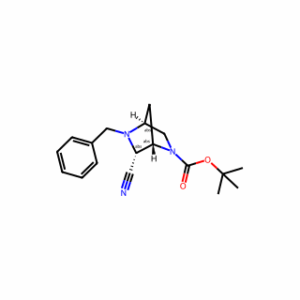 (1S,4S,6R)-tert-Butyl 5-benzyl-6-cyano-2,5-diazabicyclo[2.2.1]heptane-2-carboxylate