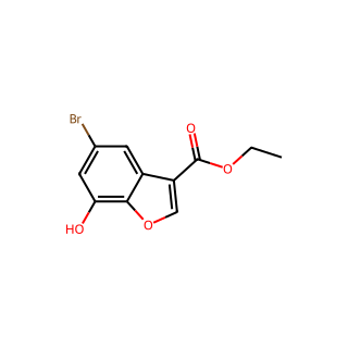 Ethyl 5-bromo-7-hydroxybenzofuran-3-carboxylate