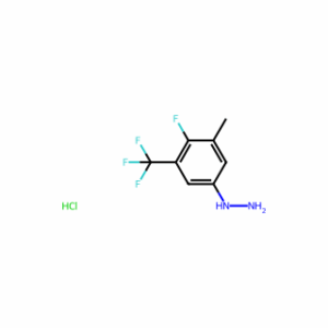 (4-Fluoro-3-methyl-5-(trifluoromethyl)phenyl)hydrazine hydrochloride