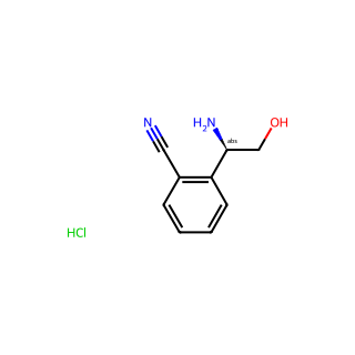 (R)-2-(1-Amino-2-hydroxyethyl)benzonitrile hydrochloride