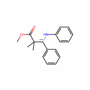 Methyl 2,2-dimethyl-3-phenyl-3-(phenylamino)propanoate