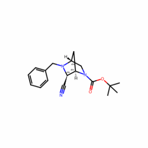 (1R,4R,6S)-tert-Butyl 5-benzyl-6-cyano-2,5-diazabicyclo[2.2.1]heptane-2-carboxylate