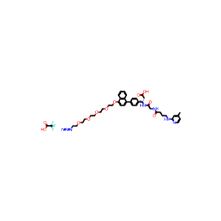 (S)-3-(4-(4-((14-Azido-3,6,9,12-tetraoxatetradecyl)oxy)naphthalen-1-yl)phenyl)-3-(2-(4-((4-methylpyridin-2-yl)amino)butanamido)acetamido)propanoic acid compound (trifluoroacetate)