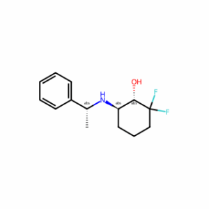 (1S,6R)-2,2-Difluoro-6-[[(1R)-1-phenylethyl]amino]cyclohexanol