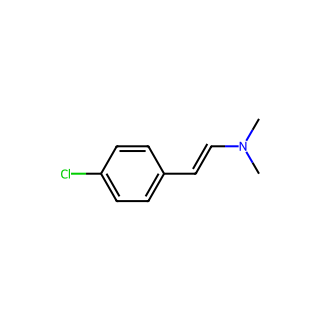 (1E)-2-(4-Chlorophenyl)-N,N-dimethylethenamine