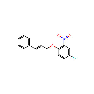 (E)-1-(Cinnamyloxy)-4-fluoro-2-nitrobenzene