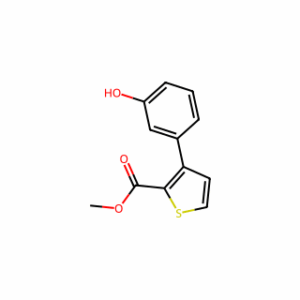 Methyl 3-(3-hydroxyphenyl)-2-thiophenecarboxylate