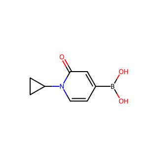 (1-Cyclopropyl-2-oxo-1,2-dihydropyridin-4-yl)boronic acid