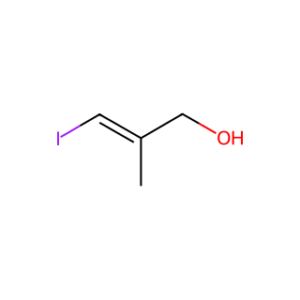 (E)-3-Iodo-2-methylprop-2-en-1-ol
