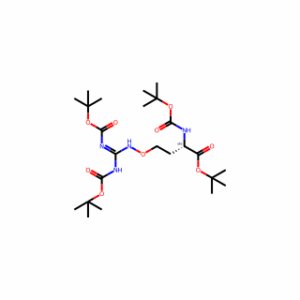 tert-Butyl (S)-2-(Boc-amino)-4-[(2,3-Di-Boc-guanidino)oxy]butanoate