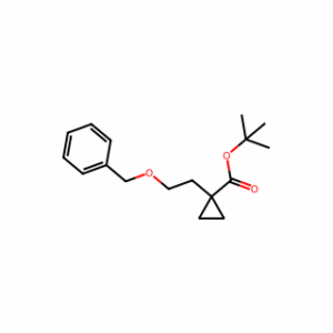 tert-Butyl 1-[2-(Benzyloxy)ethyl]cyclopropanecarboxylate