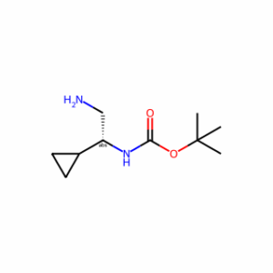 tert-Butyl (R)-(2-amino-1-cyclopropylethyl)carbamate