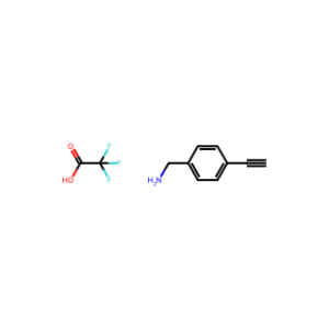 (4-Ethynylphenyl)methanamine 2,2,2-trifluoroacetate