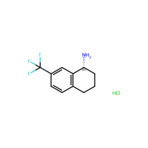(R)-7-(Trifluoromethyl)-1,2,3,4-tetrahydronaphthalen-1-amine (hydrochloride)