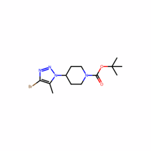 Tert-Butyl 4-(4-Bromo-5-Methyl-1H-1,2,3-Triazol-1-Yl)Piperidine-1-Carboxylate