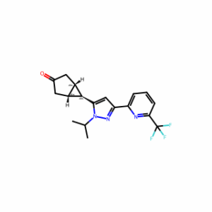 (1R,5S,6r)-6-(1-Isopropyl-3-(6-(trifluoromethyl)pyridin-2-yl)-1H-pyrazol-5-yl)bicyclo[3.1.0]hexan-3-one