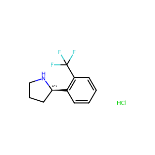 (R)-2-(2-(Trifluoromethyl)phenyl)pyrrolidine hcl