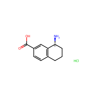 (S)-8-Amino-5,6,7,8-tetrahydronaphthalene-2-carboxylic acid (hydrochloride)