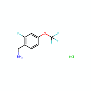 (2-Fluoro-4-(trifluoromethoxy)phenyl)methanamine (hydrochloride)