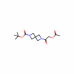 TERT-BUTYL 6-(2-ACETOXYACETYL)-2,6-DIAZASPIRO[3.3]HEPTANE-2-CARBOXYLATE