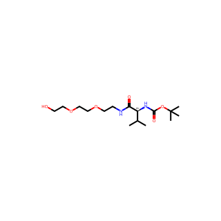 TERT-BUTYL (S)-(1-((2-(2-(2-HYDROXYETHOXY)ETHOXY)ETHYL)AMINO)-3-METHYL-1-OXOBUTAN-2-YL)CARBAMATE