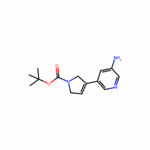 tert-Butyl-3-(5-amino-3-pyridyl)-2,5-dihydropyrrole-1-carboxylate