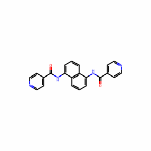 N,N′-(Naphthalene-1,5-diyl)diisonicotinamide