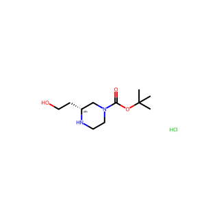 tert-Butyl (R)-3-(2-hydroxyethyl)piperazine-1-carboxylate hydrochloride