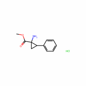 methyl 1-amino-2-phenylcyclopropanecarboxylate hydrochloride