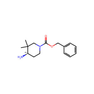 (R)-benzyl -4-amino-3,3-dimethylpiperidine-1-carboxylate
