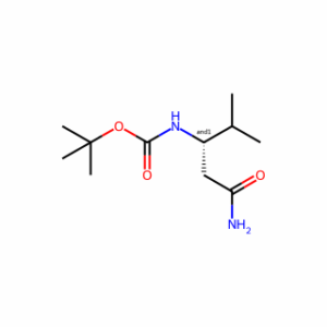 tert-Butyl (1-amino-4-methyl-1-oxopentan-3-yl)carbamate