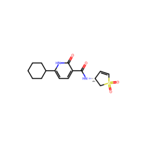 (R)-6-Cyclohexyl-N-(1,1-dioxido-2,3-dihydrothiophen-3-yl)-2-oxo-1,2-dihydropyridine-3-carboxamide