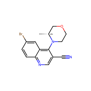 (R)-6-Bromo-4-(3-methylmorpholino)quinoline-3-carbonitrile
