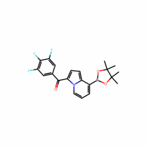 (8-(4,4,5,5-Tetramethyl-1,3,2-Dioxaborolan-2-Yl)Indolizin-3-Yl)(3,4,5-Trifluorophenyl)Methanone
