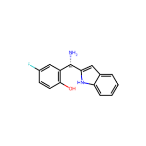 (S)-2-[Amino(2-indolyl)methyl]-4-fluorophenol