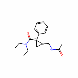 (1R,2S)-2-(Acetamidomethyl)-N,N-diethyl-1-phenylcyclopropane-1-carboxamide