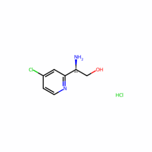 (2R)-2-amino-2-(4-chloro(2-pyridyl))ethan-1-ol hydrochloride