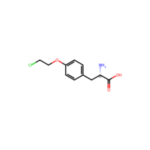 (S)-2-Amino-3-(4-(2-chloroethoxy)phenyl)propanoic acid