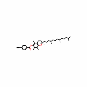 (R)-2,5,7,8-Tetramethyl-2-((4R,8R)-4,8,12-trimethyltridecyl)chroman-6-yl 4-ethynylbenzoate