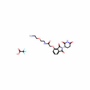 Thalidomide-O-amido-PEG-C2-NH2 trifluoroacetate