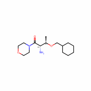 (2S,3R)-2-Amino-3-(cyclohexylmethoxy)-1-(4-morpholinyl)-1-butanone